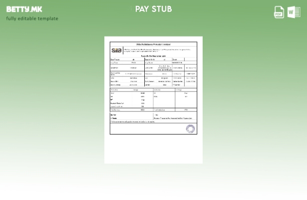 Модерен стил шаблон за уплатница на Sila Solutions